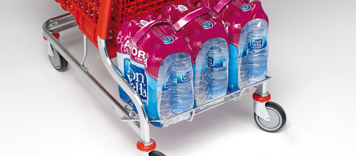 Folding bottle rack