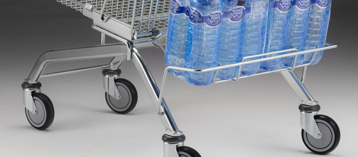 Folding bottle rack (tubular line)