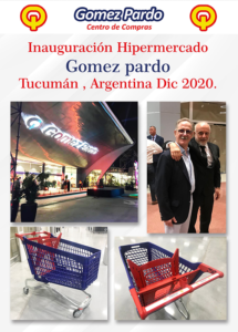 Inauguration de l'hypermarché Gómez Pardo, Tucuman, Argentine