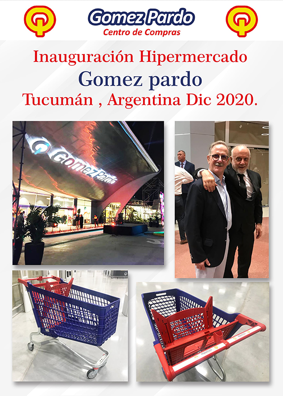 Inauguration of Hypermarket Gómez Pardo Tucuman Argentina