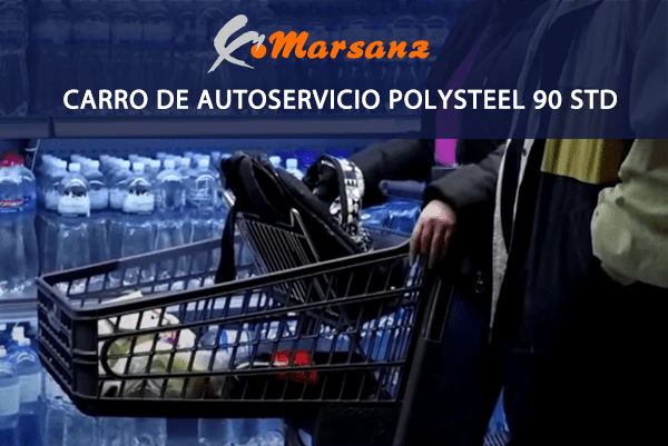 Marsanz suministra los carros de autoservicio a los supermercados en Jersón, Ucrania.