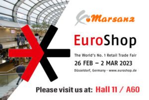 Euroshop 2023: Marsanz en la feria de equipamiento comercial más importante del mundo.