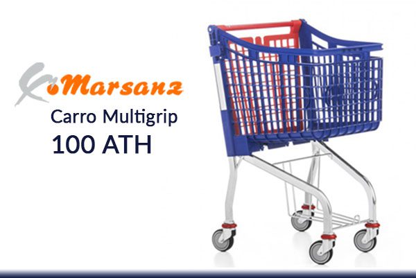 Carro Multigrip o cesta elevada: la solución ideal para las compras de menor volumen.