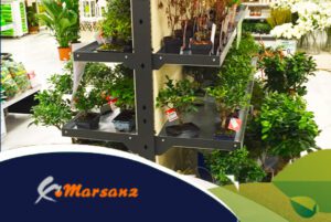 Naturaleza en Exposición: Descubre las Estanterías y Carros para Garden Center de Marsanz