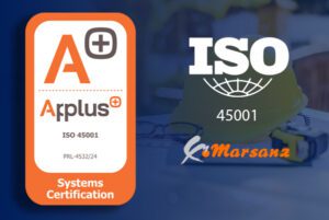 Priorizando la seguridad: Marsanz obtiene la certificación ISO 45001